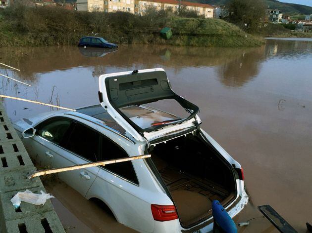 Inundaciones en todo el casco urbano de Reinosa.