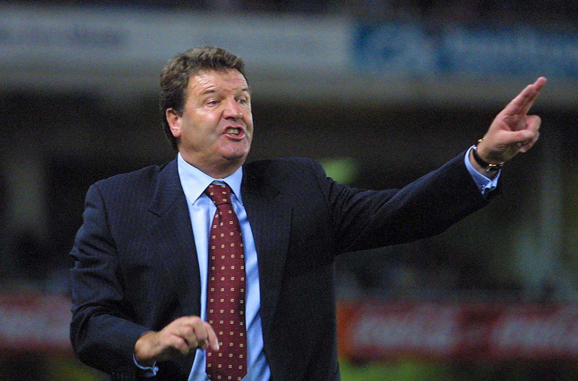 John Benjamin Toshack, en una de sus etapas como entrenador de la Real Sociedad