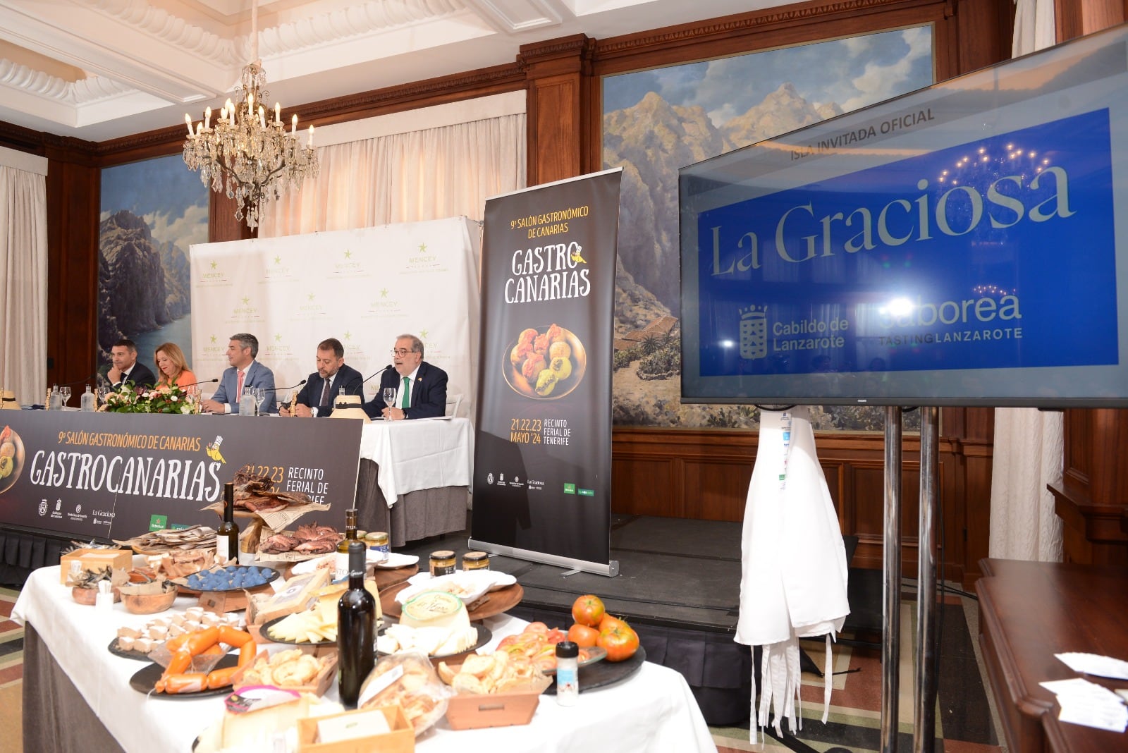 Presentación de Gastrocanarias 2024 en Tenerife.