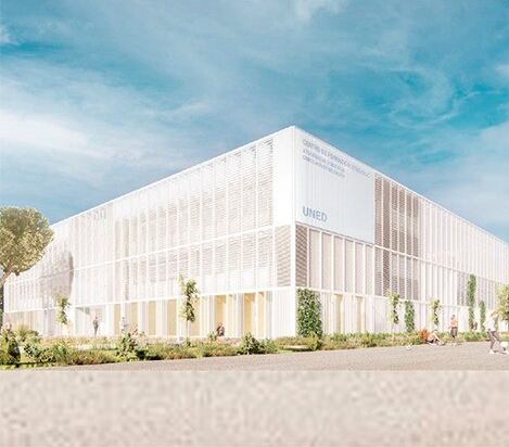 Proyecto de reforma del edificio Pío XII de Parla