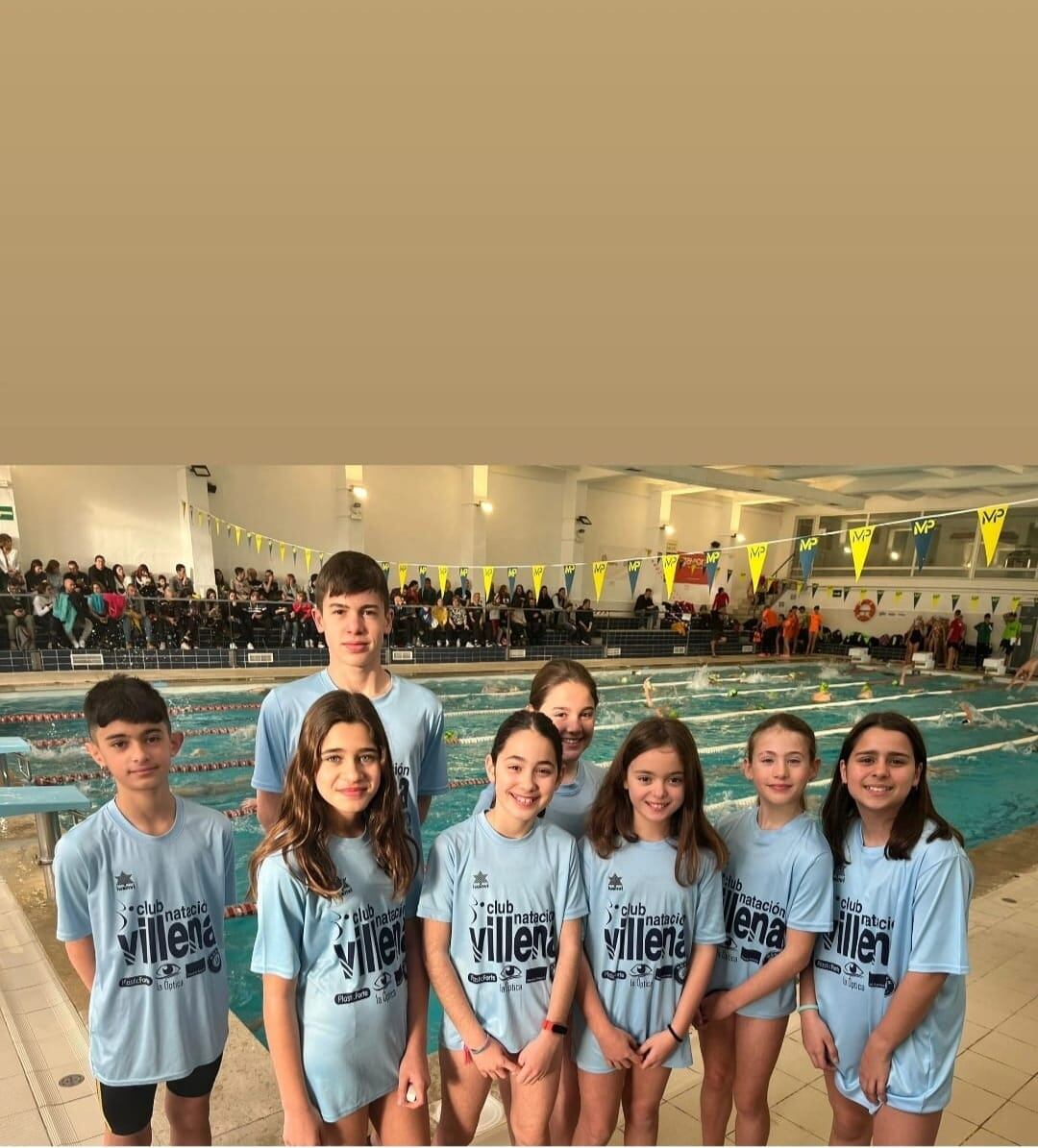 Alevines del Club Natación Villena