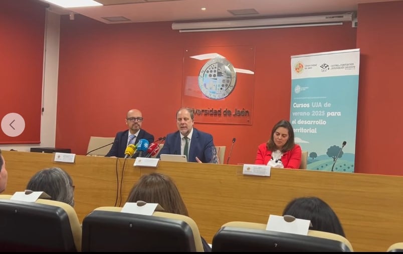 Intervención del rector de la UJA, Nicolás Ruiz, en la presentación de los Cursos de Verano y Otoño