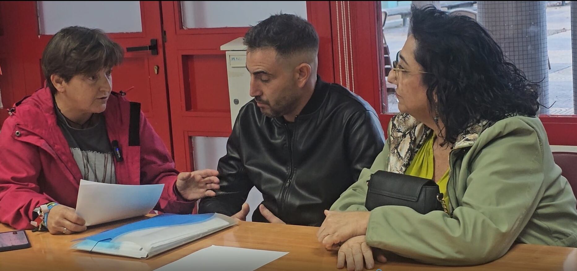 María Dolores Chumillas junto a Pedro Chuecos