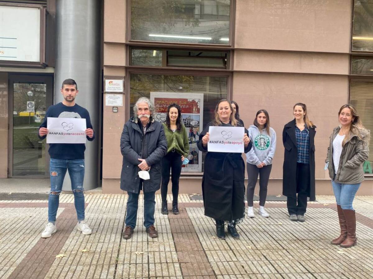 Anfas pide ayuda económica a los ayuntamientos navarros para poder continuar con su labor