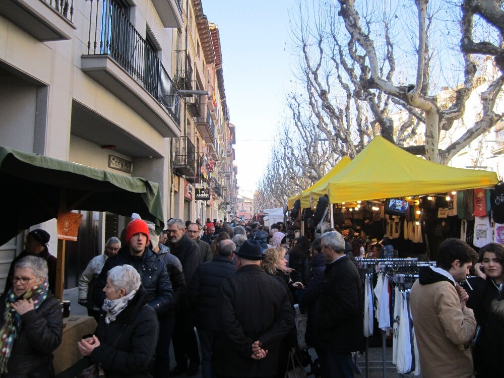 Feria de la Candelera de Barbastro en ediciones anteriores