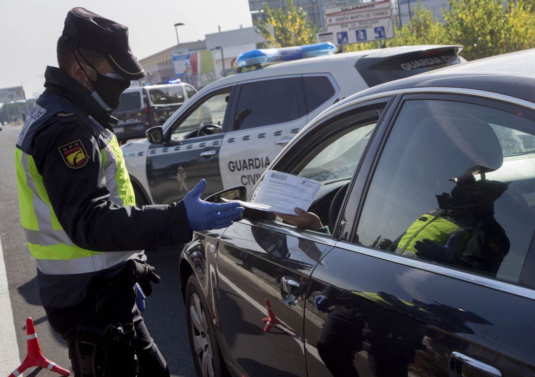 Control de la Guardia Civil