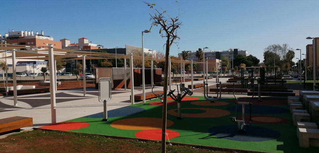 Plaza Josefina López en el Grao de Castelló