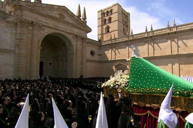 Fotograma del docuemental realizado por RTVE &quot;Zamora. Vivir la Pasión&quot; 