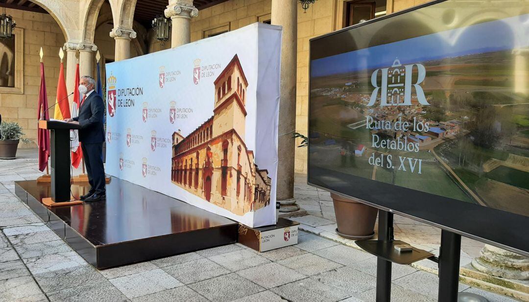 La Diputación ha acogido la presentación de la ruta 