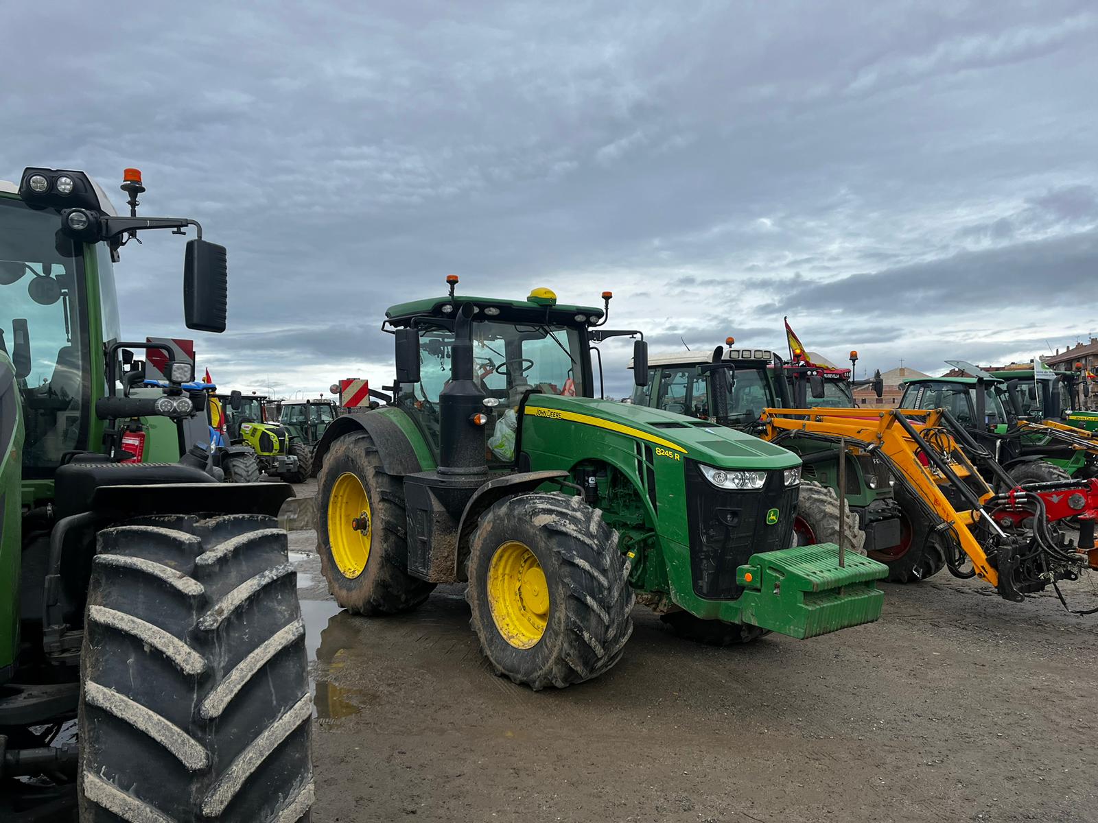 Les protestes amb tractors s'han reproduit arreu d'Espanya i Europa