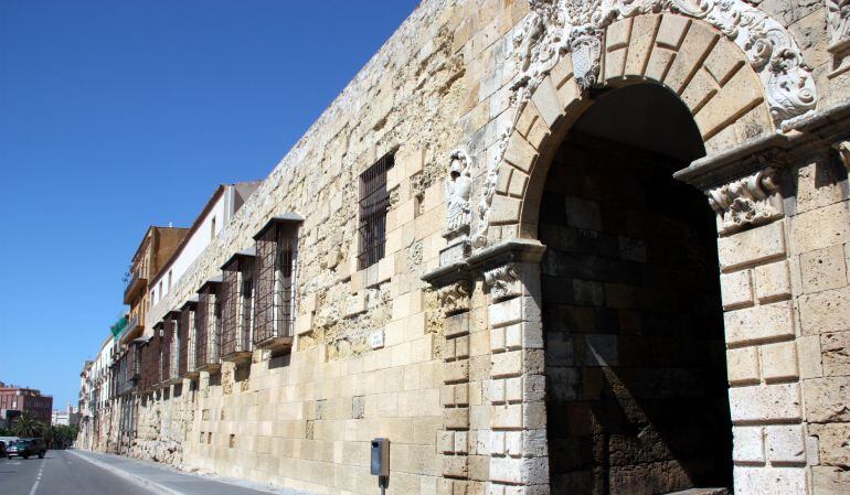 Tram de les muralles.