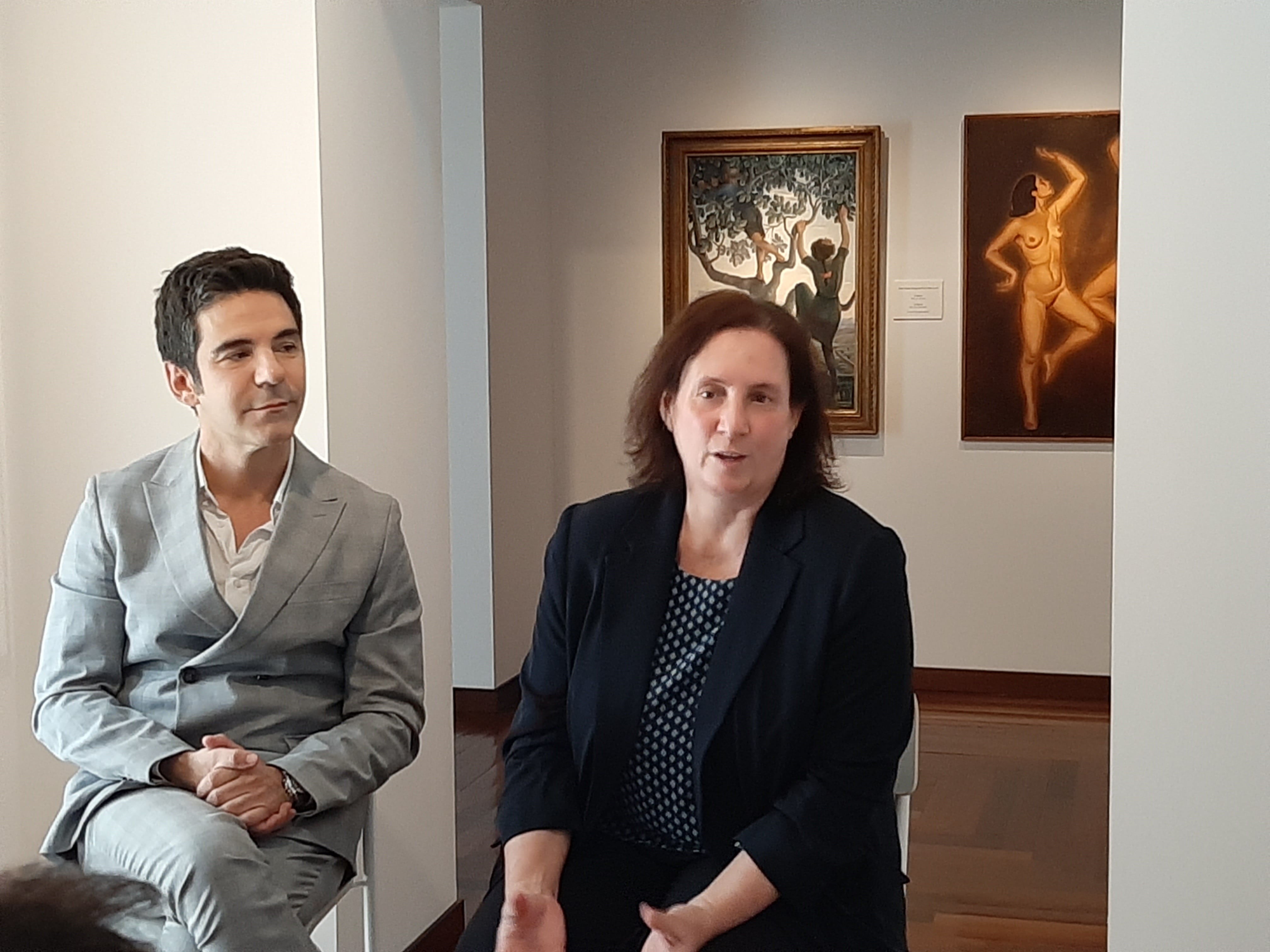 Rueda de prensa presentación de la nueva instalación museográfica dedicada al retrato y al paisaje en la pintura del siglo XIX y principios del XX