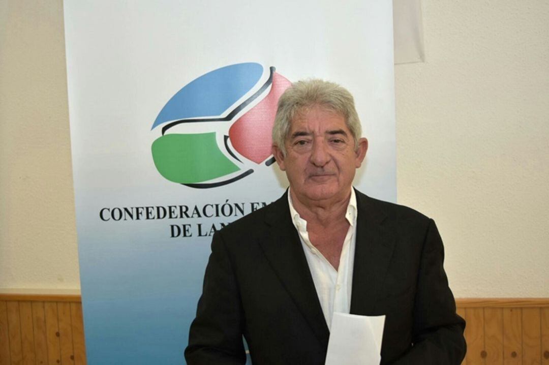 Francisco Martínez, presidente de la Confederación Empresarial de Lanzarote (CEL).