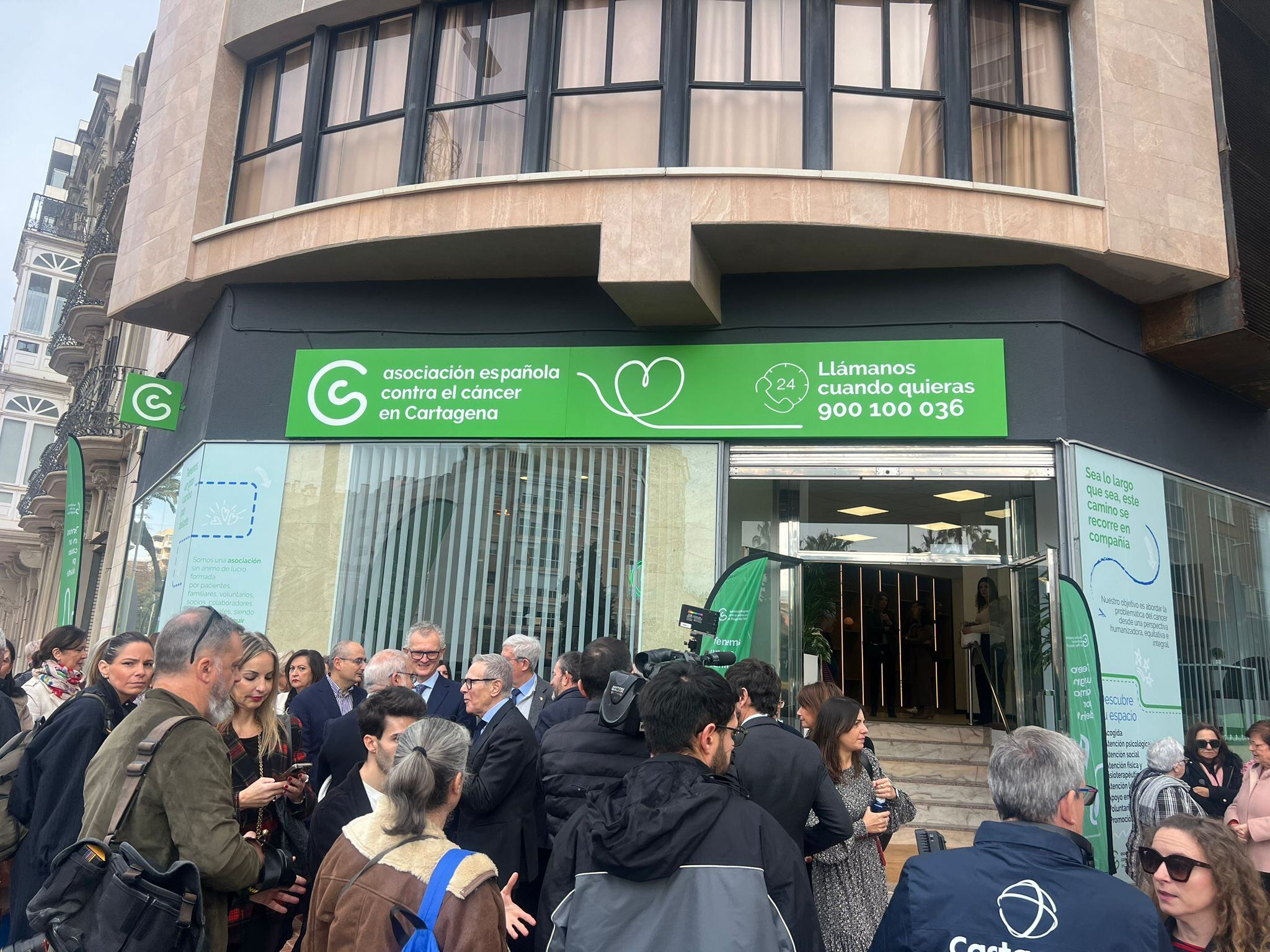 La AECC inaugura su nueva sede en Cartagena