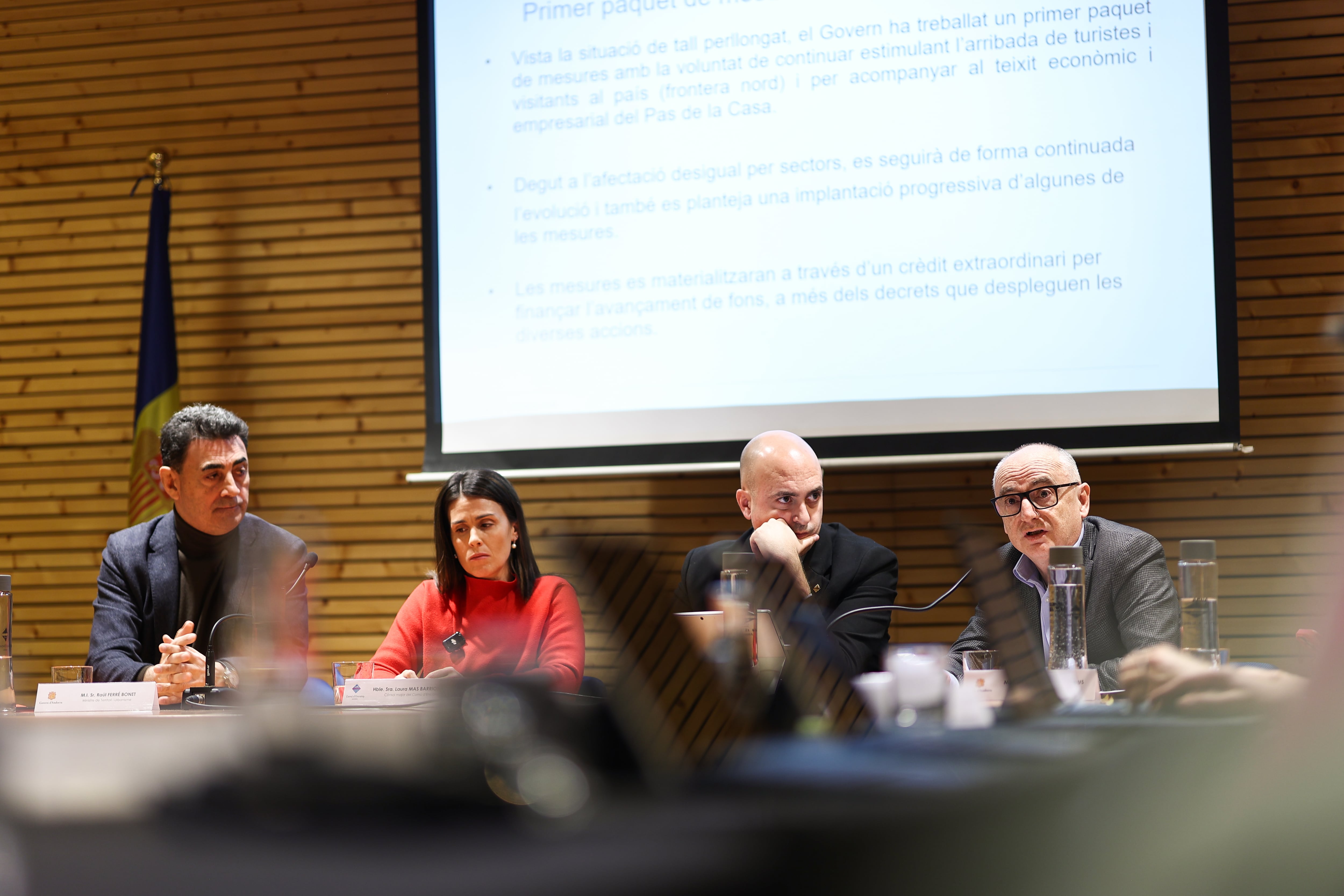 Reunió del Consell econòmic i social del Pas de la Casa aquest divendres