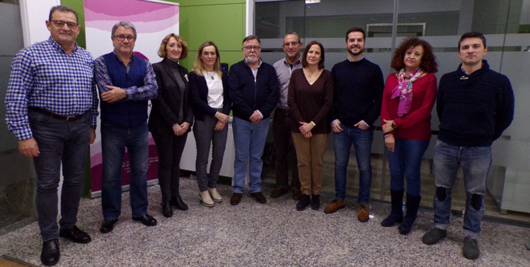 Algunos de los miebros del Foro Sanitario de Albacete