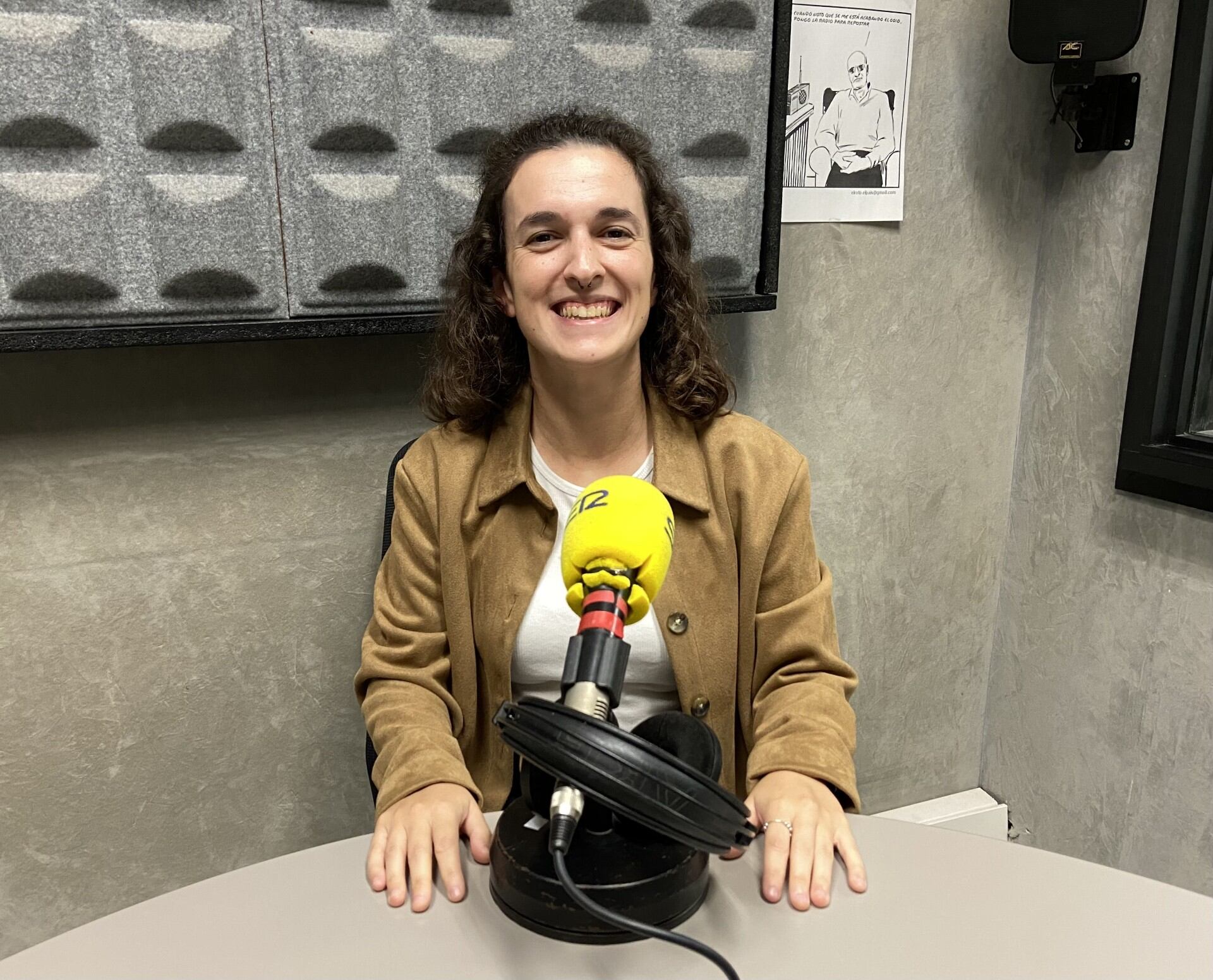 Maialen Orte está pasando unos días de descanso en Eibar