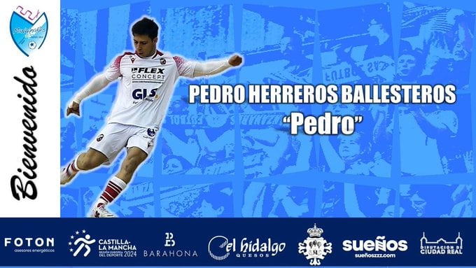 Futbolista Pedro Herreros