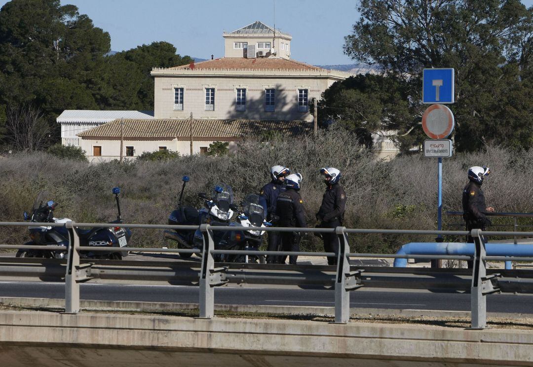 Residencia de los Sala, el día de la detención de Miguel López