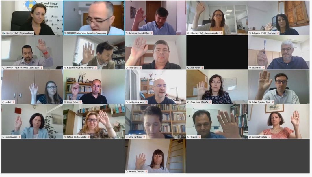 Pleno del Consell de Formentera