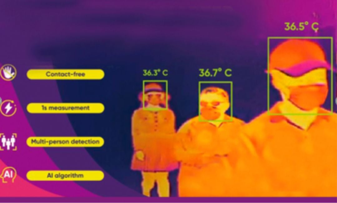 Las cámaras termográficas como principal barrera para combatir el COVID-19 en las empresas