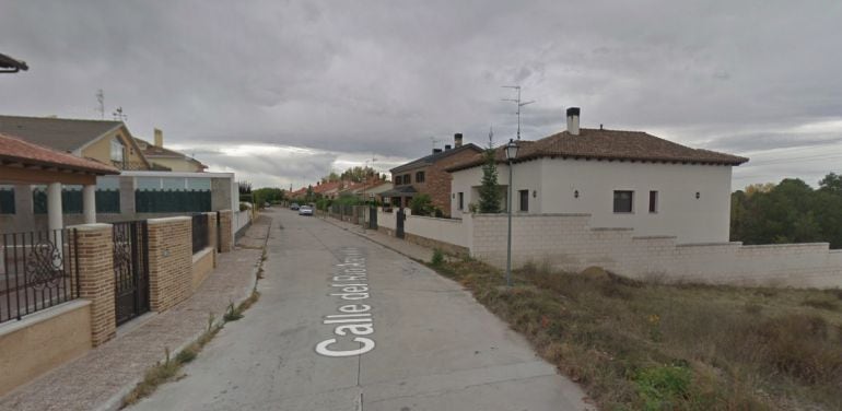 Calle Río Arevalillo, lugar donde se produjo la explosión