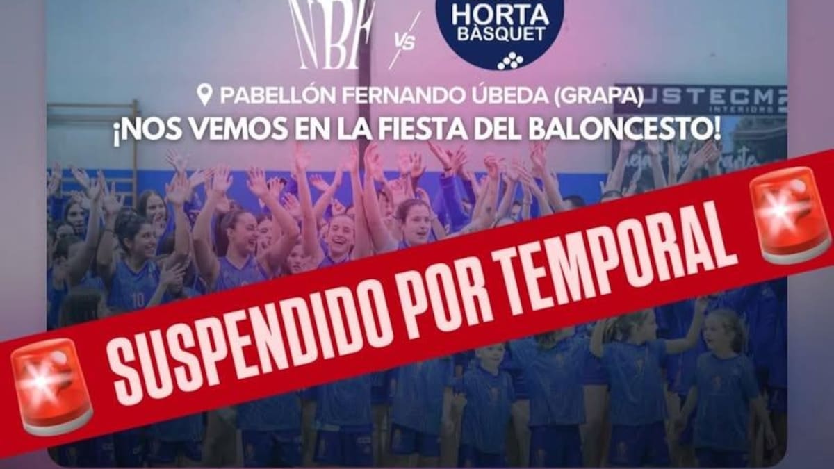 Suspendido el NBF – Lima Horta por la alerta roja por fuerte viento