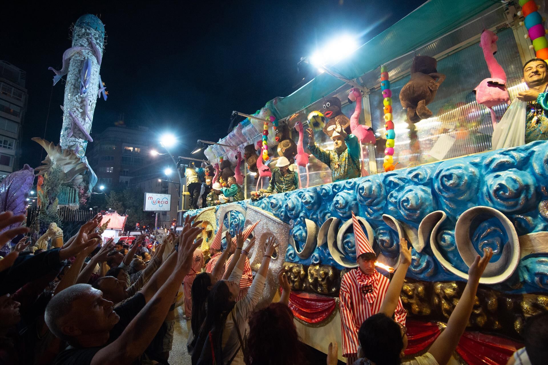 Murcia. Desfile del Entierro de la Sardina en las fiestas de primavera 2023