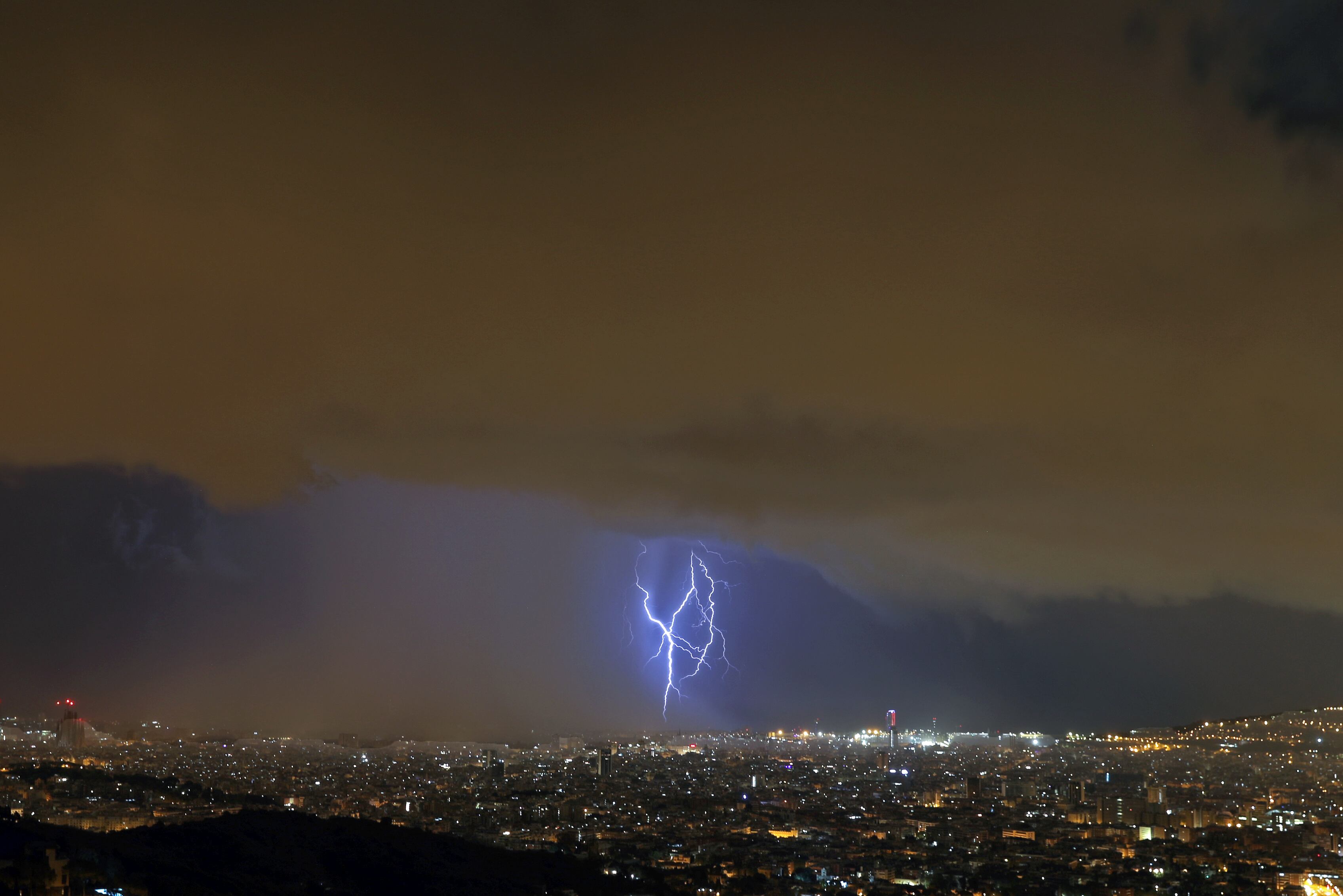 Tormenta en Barcelona (Archivo)