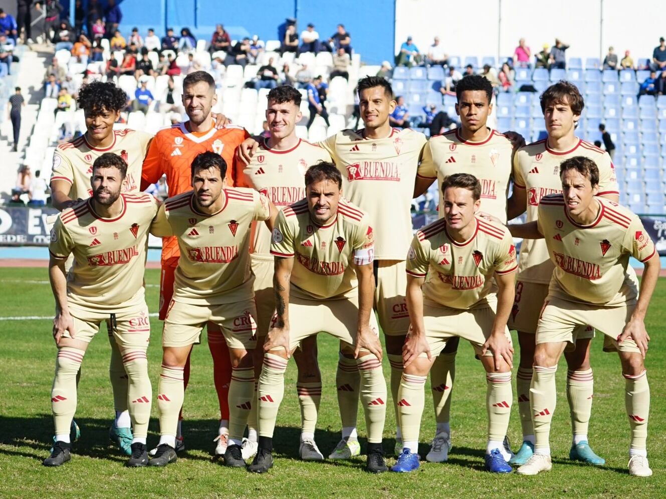 Once del Real Murcia en Melilla