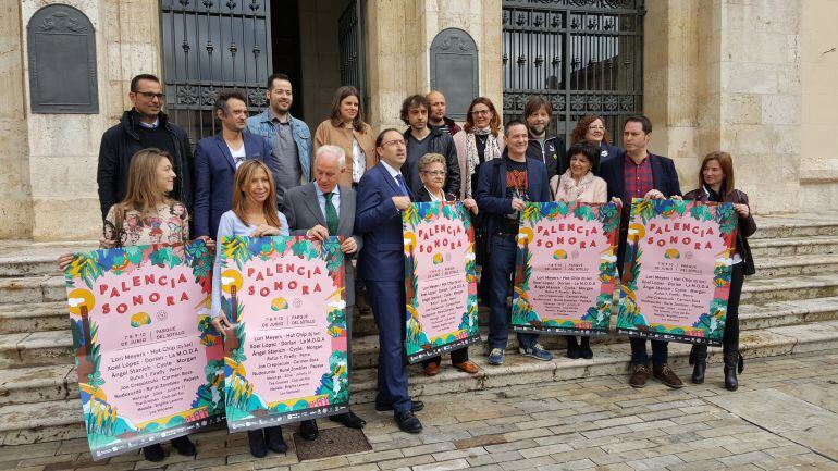 Organizadores y colaboradores de Palencia Sonora