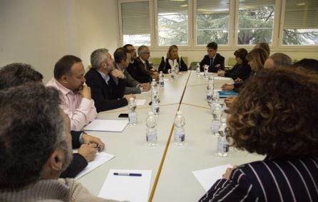 REunión en Villablino