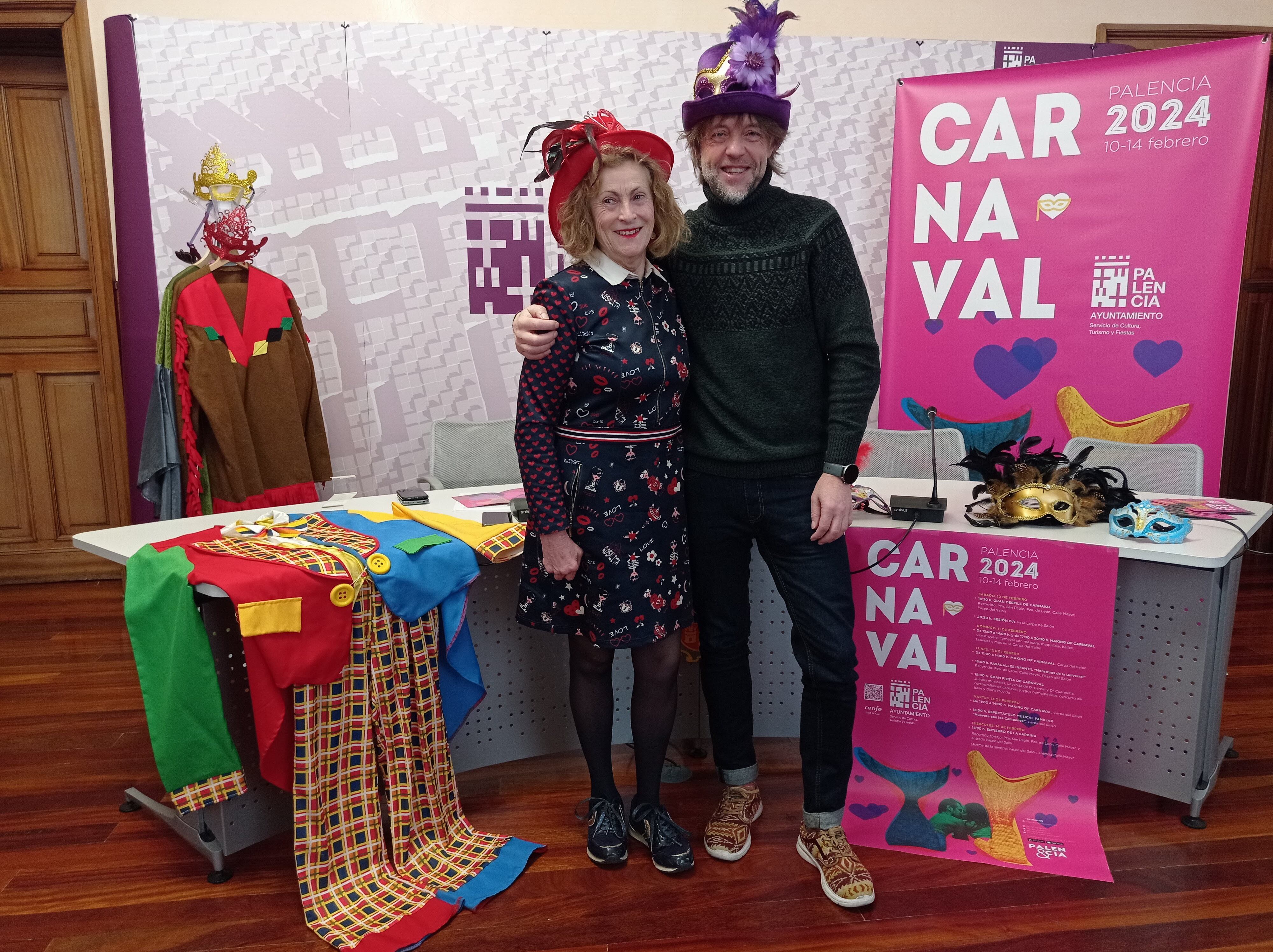 Presentación del Carnaval 2024 en Palencia