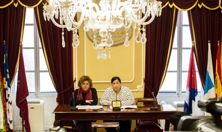 Eva Tubío y Ana Fernández, concejalas de Vivienda y Asuntos Sociales de Cádiz