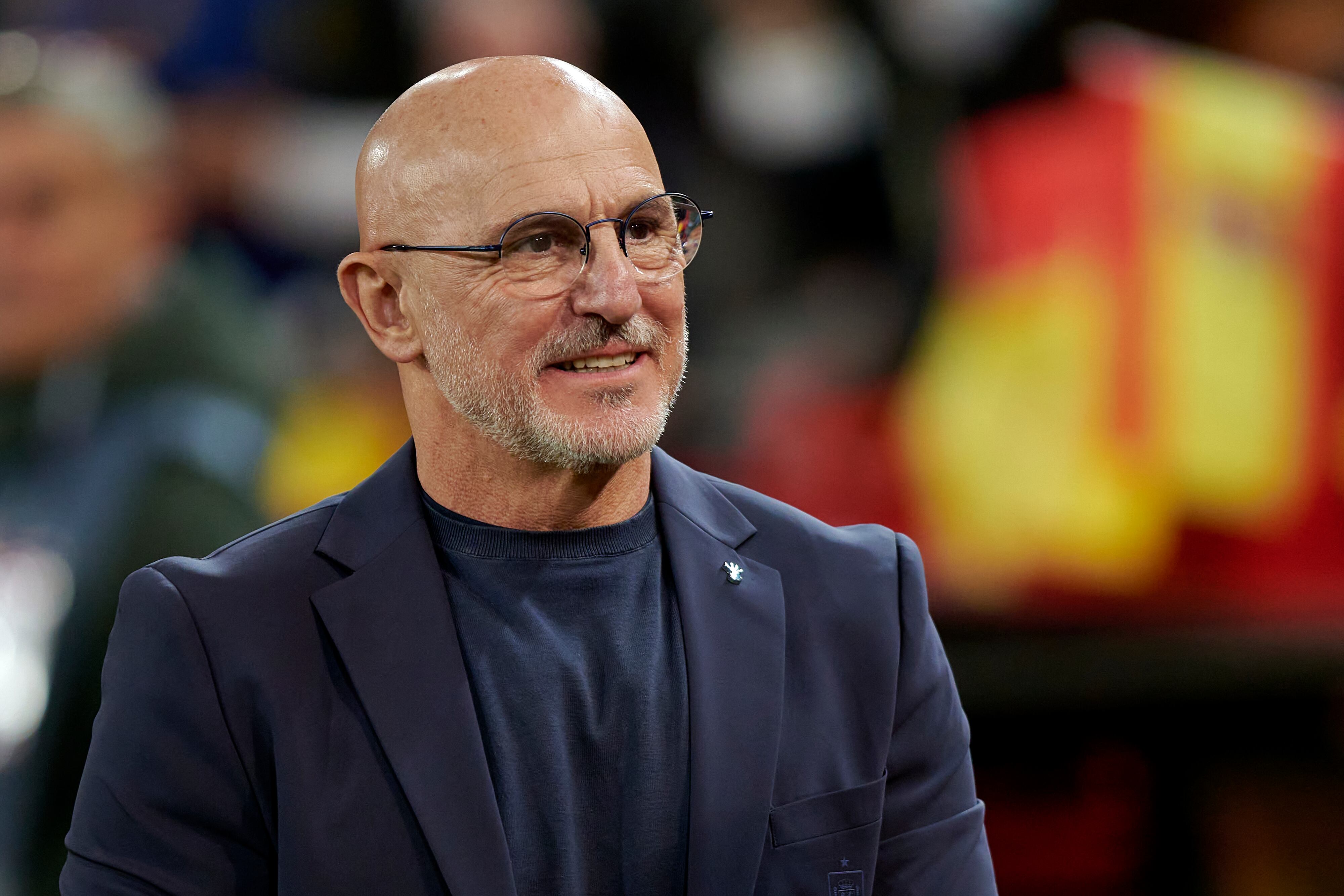 Luis de la Fuente, en el partido entre España y Países Bajos de la UEFA Nations League