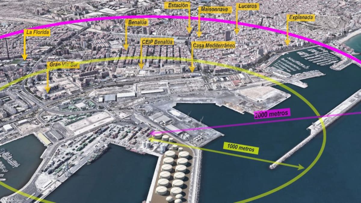 Adiós a los macrodepósitos de combustible en el Puerto de Alicante