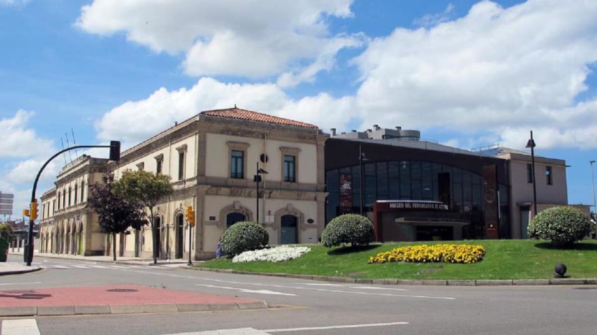 Cierre temporal por obras del Museo Ferrocarril Asturias