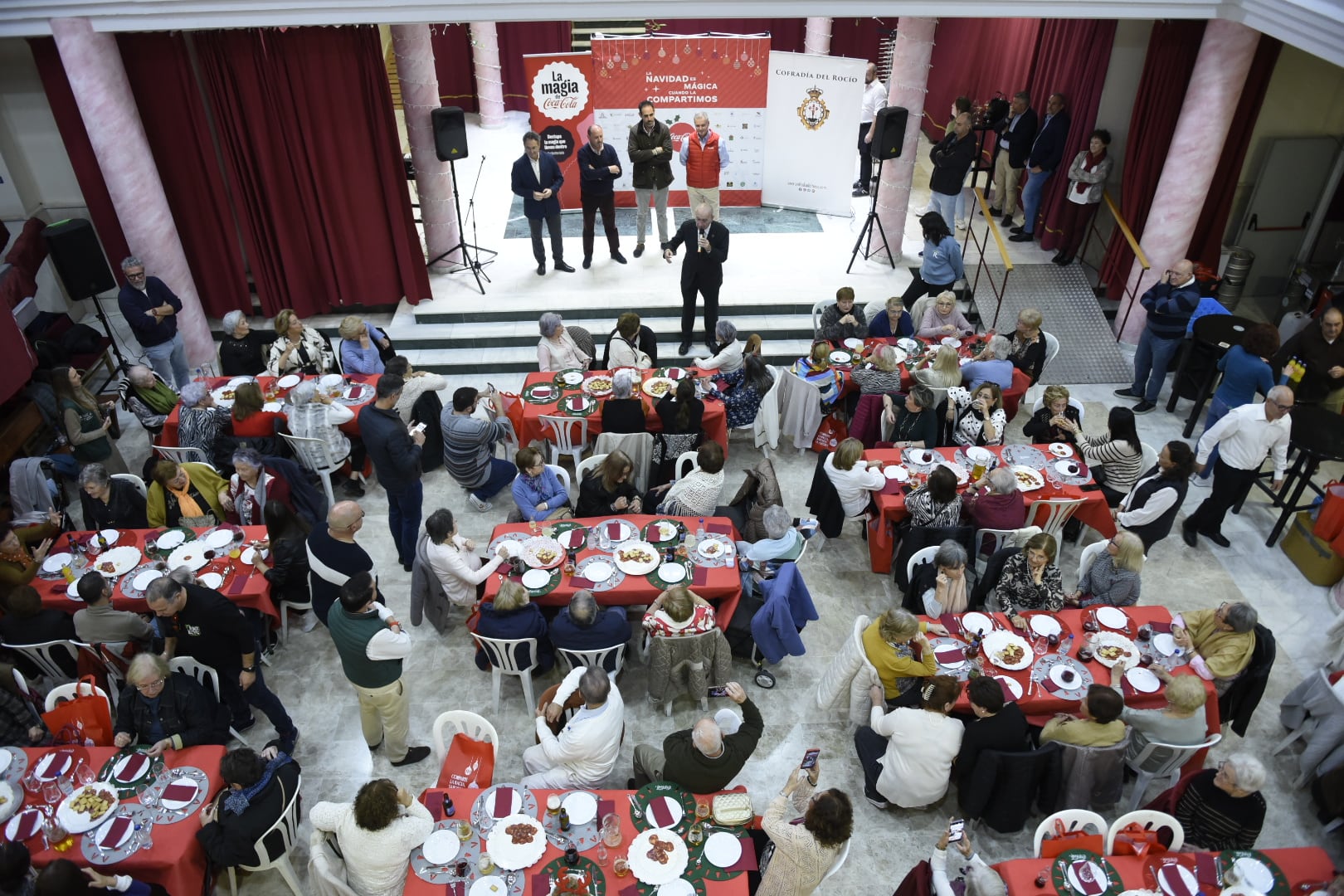 Un momento del encuentro celebrado en Málaga estas fiestas