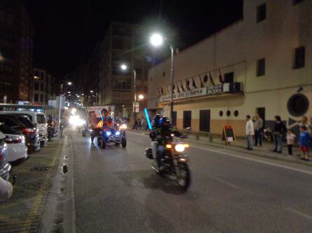 La organización adelantó una hora el homenaje a los moteros caídos en accidente