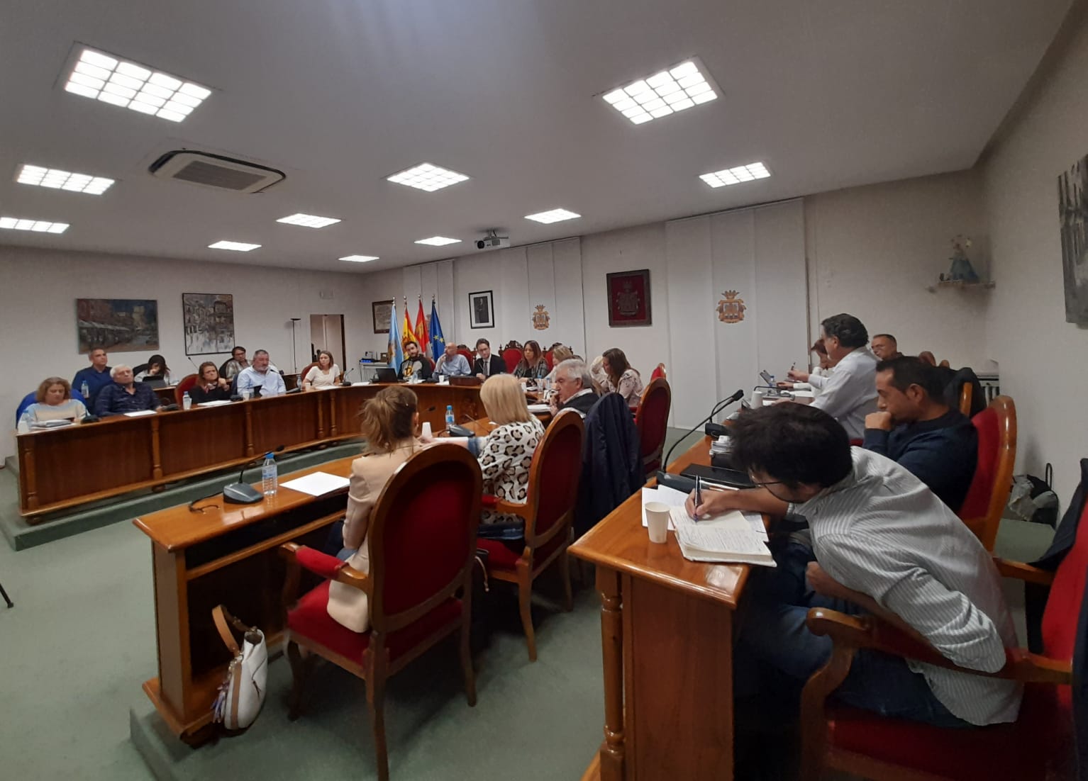 Pleno del Ayuntamiento de Aranda septiembre 2024