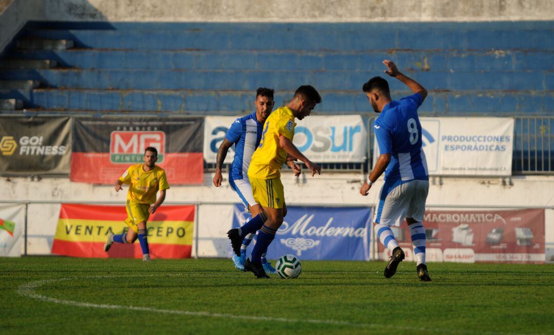 Imagen de un partido del Jerez Industrial en La Juventud