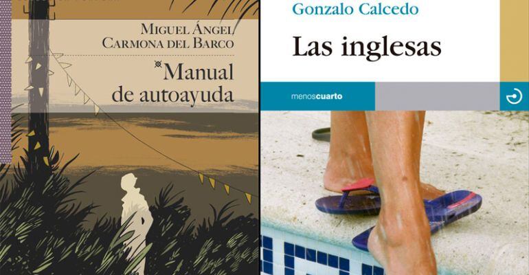 Portadas de &quot;Manual de autoayuda&quot; y de &quot;Las inglesas&quot;