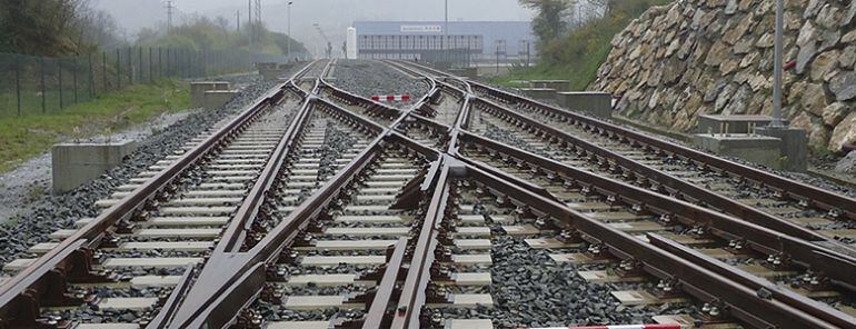 Vías de ferrocarril