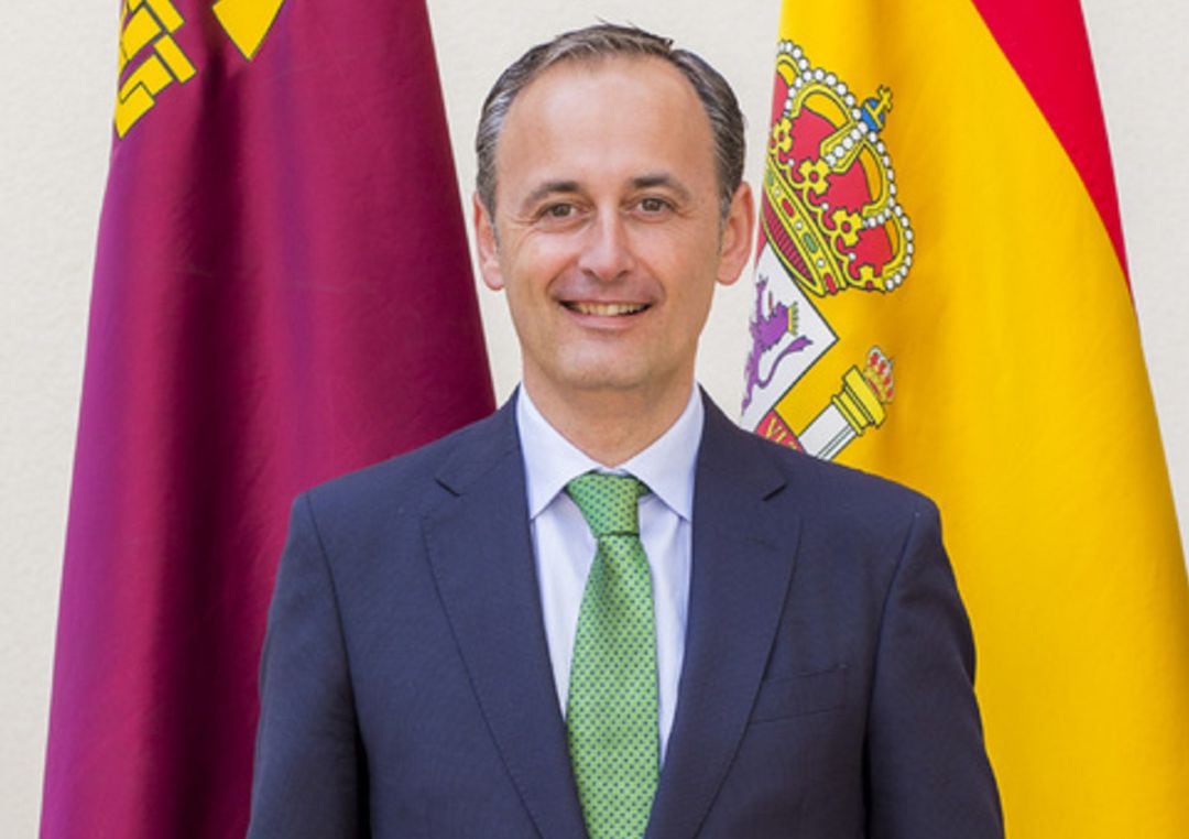 Javier Celdrán, consejero de Presidencia y Hacienda de la Región de Murcia