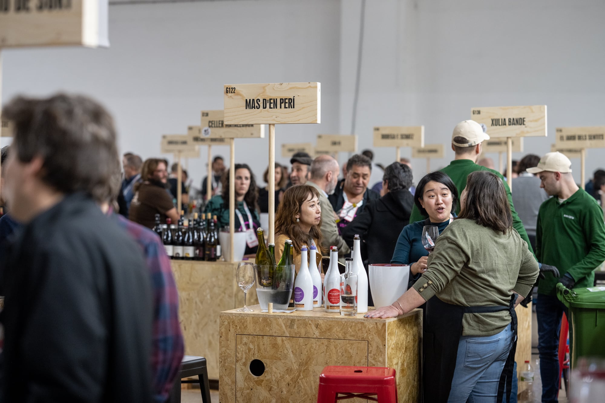 Las pequeñas bodegas también tienen su espacio en la Barcelona Wine Week.