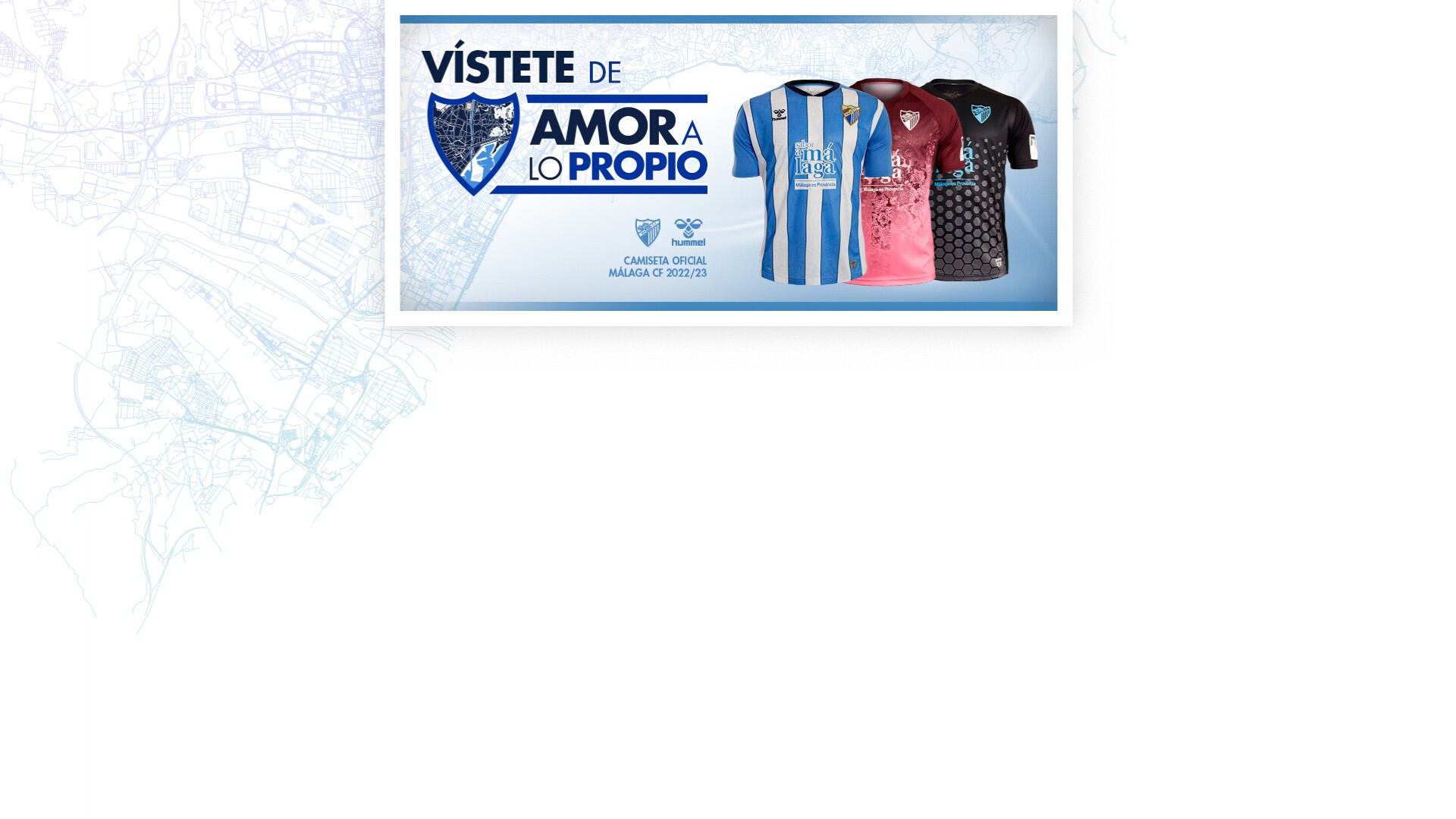 Las camisetas del Málaga
