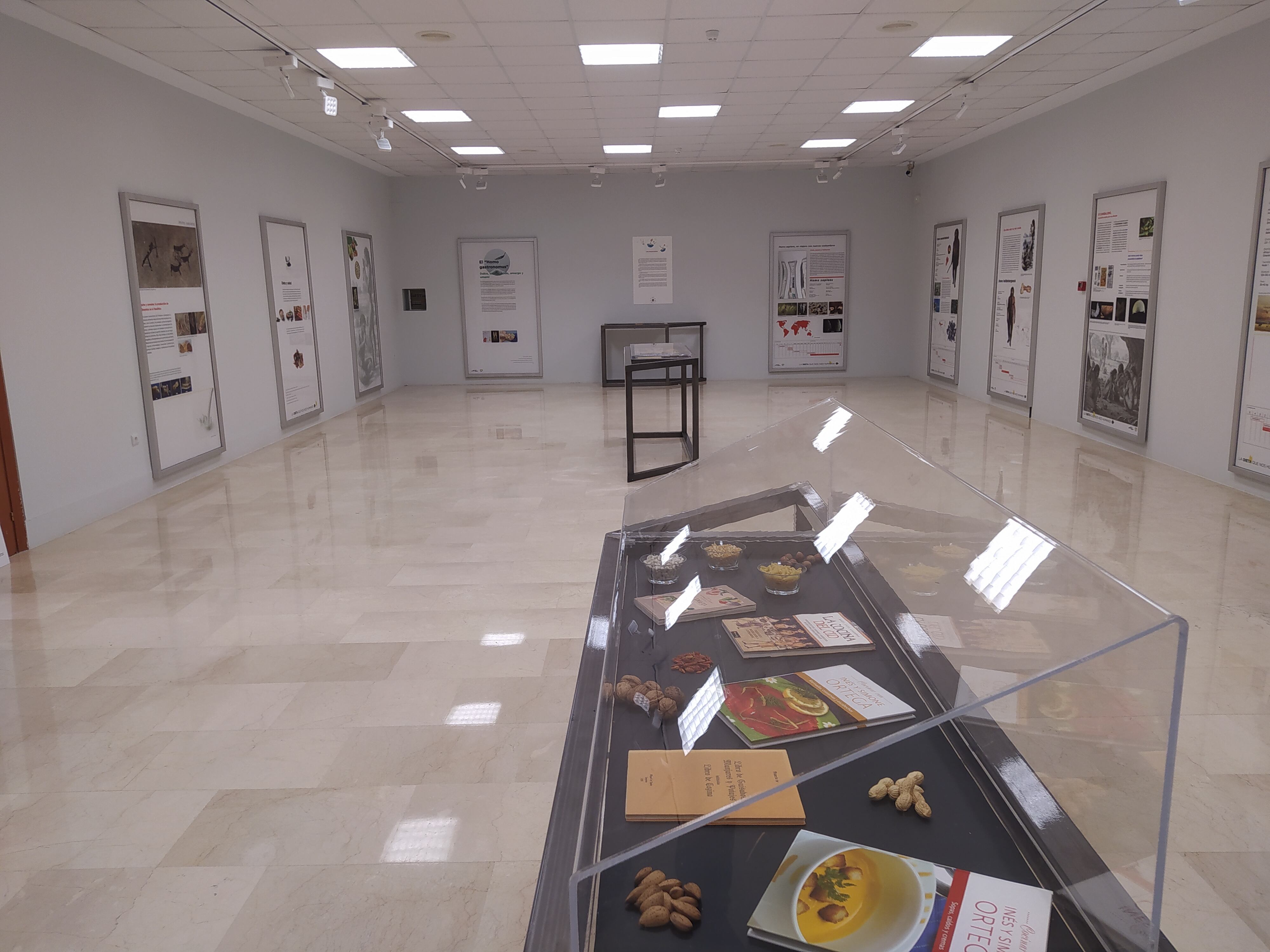 Exposición "La dieta y el lenguaje" en la Casa de Cultura de Aranda