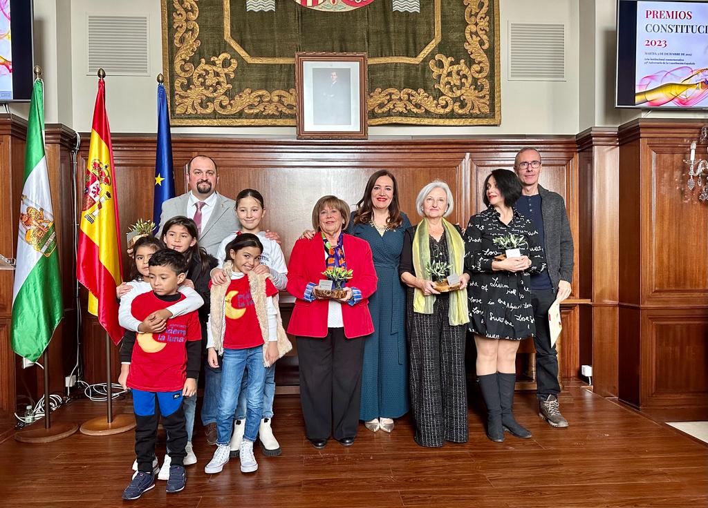 Premiados en el 45 aniversario de la Constitución