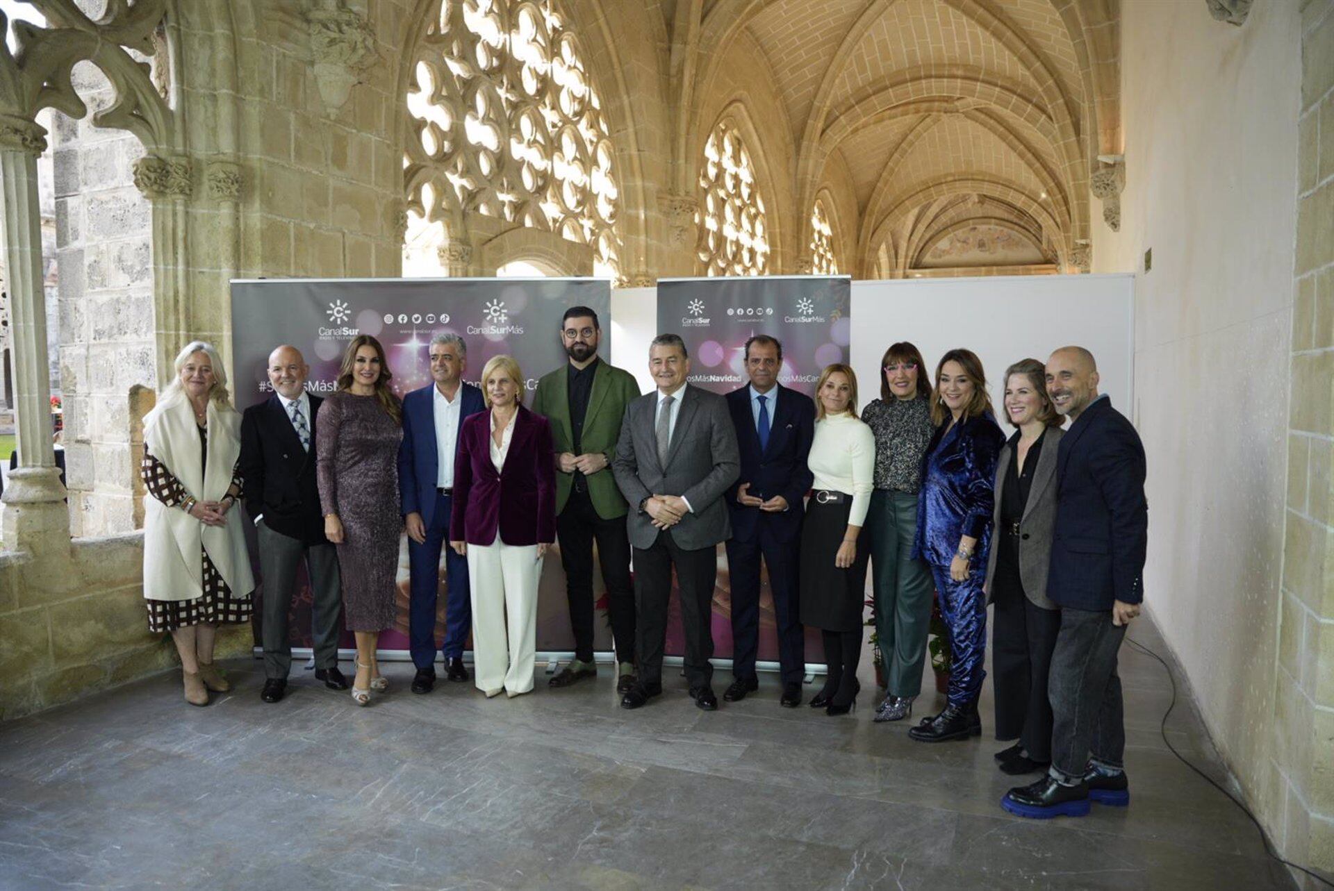 Presentación de las campanadas en Los Claustros de Santo Domingo, Jerez