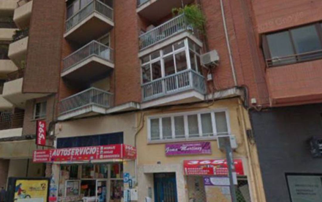 Fachada del edificio de la calle Baños de Albacete